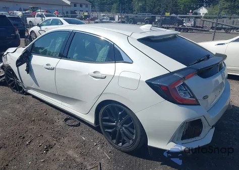 2018 Honda Civic Ex z USA, uszkodzony, nr VIN SHHFK7H5XJU410366